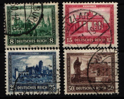 Deutsches Reich 450-453 Gestempelt #KP017 - Andere & Zonder Classificatie