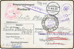 Deutsche Besetz.II.WK Serbien, 1941, Brief - Occupation 1938-45