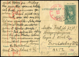 Kriegsgefangenenlagerpost, 1940, Brief - Andere & Zonder Classificatie