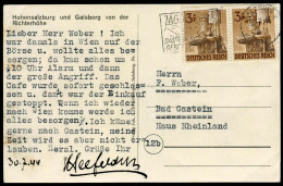 Deutsches Reich, 1944, 850 + 850 I, Brief - Other & Unclassified