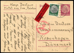 Deutsches Reich, 1940, P 227 I + 525, Brief - Autres & Non Classés