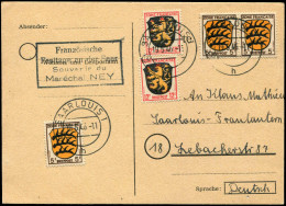 Französische Zone Allgemeine Ausgabe, 1946, 3, 6, Brief - Other & Unclassified