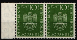 BRD Bund 163 Postfrisch Als Waagerechtes Paar #KM532 - Unused Stamps