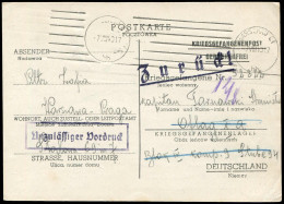 Kriegsgefangenenlagerpost, 1940, Brief - Andere & Zonder Classificatie