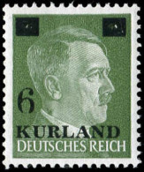 Deutsche Besetz.II.WK Kurland, 1945, 1 VI, Postfrisch - Occupation 1938-45