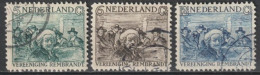 NEDERLAND - 1930 - SERIE COMPLETE YVERT N°227/229 OBLITERES - COTE = 27.5 EUR - Oblitérés