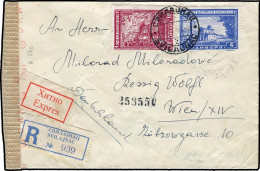 Deutsche Besetz.II.WK Serbien, 1944, 78, 80, Brief - Occupation 1938-45