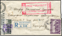 Deutsche Besetz.II.WK Serbien, 1943, 75, 79, Brief - Occupation 1938-45