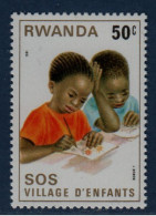 Rwanda, **, Yv 986, Mi 1105, SG 1034, écriture Et Lecture, SOS Village D'Enfants, - Ungebraucht