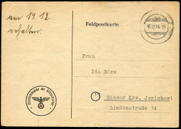 Feldpostbelege WK II, 1944, Brief - Autres & Non Classés