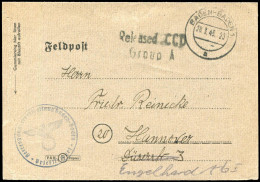 Feldpostbelege WK II, 1945, Brief - Other & Unclassified