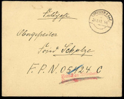 Feldpostbelege WK II, 1943, Brief - Other & Unclassified