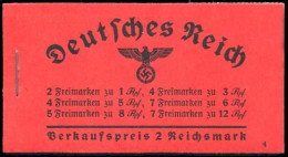 Deutsches Reich, 1936, MH 36.3, Postfrisch - Postzegelboekjes