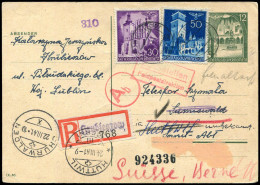 Generalgouvernement, 1941, 46, 48, Brief - Occupation 1938-45