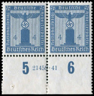 Deutsches Reich, 1938, D 146 HAN, Ungebraucht, Paar - Officials