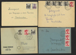 Saar, 1948, 242(3) - 243(2) - 246EF - 241+245 - 241,2,3, Brief - Autres & Non Classés