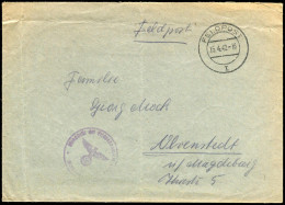 Feldpostbelege WK II, 1942, Brief - Other & Unclassified