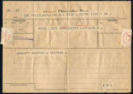 Amerik.+Brit. Zone (Bizone), 1949, Telegramm, Brief - Sonstige & Ohne Zuordnung