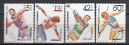Bulgaria 1990 - Stamp Exhibition OLYMPHILEX'90, Mi-Nr. 3866A/69A, Used - Gebraucht