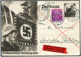 Deutsches Reich, 1934, P 252, FDC - Autres & Non Classés