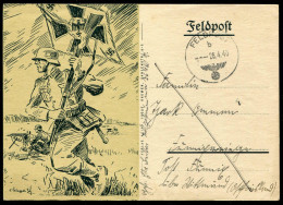 Feldpostbelege WK II, 1940, Brief - Other & Unclassified