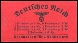 Deutsches Reich, 1939, MH 38.2, Postfrisch - Booklets