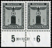 Deutsches Reich, 1938, D 144 HAN, Postfrisch, Paar - Dienstmarken