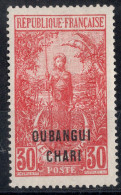 Oubangui Timbre-Poste N°33* Neuf Charnière TB Cote : 4€00 - Nuovi