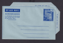 Flugpost Pakistan Ganzsache Aerogramm Postal Stationery Cover 8 Annas - Pakistan
