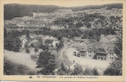 GERARDMER - VUE GENERALE ET L'ENFANCE COOPERATIVE - PANORAMA - Prix Fixe - Gerardmer