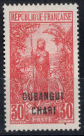 Oubangui Timbre-Poste N°33* Neuf Charnière TB Cote : 4€00 - Unused Stamps