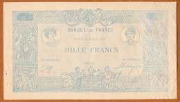 1953 // BILLET PUBLICITAIRE // PARIS // LE JOURNAL // Billet De 1000 Francs - Specimen