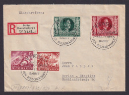 Deutsches Reich Berlin R Brief Steglitz SST R-Zettel N.S.R.L.c Heldengedenktag - Covers & Documents