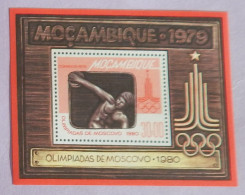 MOZAMBIQUE BLOC YT 5 "JEUX OLYMPIQUES DE MOSCOU" ANNEE 1979 - Mosambik