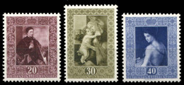 Liechtenstein, 1952, 306-8, Postfrisch - Sonstige & Ohne Zuordnung