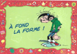 Carte Postale: Gaston Par Franquin 1998; "A FOND LA FORME !"; N° CSG 4258 - Comics