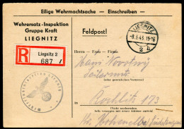 Feldpostbelege WK II, 1943, Brief - Other & Unclassified