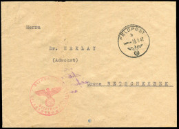 Deutsche Besetz.II.WK Serbien, 1942, Brief - Occupation 1938-45
