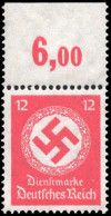 Deutsches Reich, 1934, 138 B OR, Postfrisch - Dienstzegels