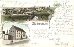 Gruss Aus Steinwenden - Litho - Kaiserslautern