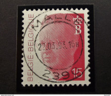 Belgie Belgique - 1992 - OPB/COB N° 2450 -  Koning Boudewijn Type Olyff - 15 F  -  Malle - 1992 - Used Stamps