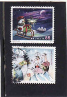 Switzerland 2017, Postcrossing, Christmas, Used - Used Stamps