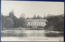 Carte Postale RIS ORANGIS - Maison De Retraite Des Artistes Lyriques - Le Château Et Le Lac - ED - Ris Orangis