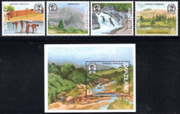 Swaziland - 1991 National Heritage Set & MS (**) # SG 583-587 - Swaziland (1968-...)