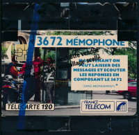 Télécartes France - Publiques N° Phonecote F166 - 3672 Mémophone 1 (120U - SO3 NSB) - 1991