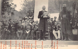 Algérie - ALGER - Inauguration Du Monument Aux Morts De L'Armée D'Afrique Le 27 Octobre 1912 - Discours De M. Lutaud, Go - Algiers