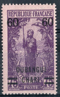 Oubangui Timbre-Poste N°38* Neuf Charnière TB Cote : 5€00 - Unused Stamps