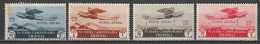 TRIPOLITAINE - 1932 - POSTE AERIENNE SERIE COMPLETE YVERT N°21/24 * MH - COTE = 200 EUR - Tripolitaine