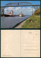 BARCOS SHIP BATEAU PAQUEBOT STEAMER [ BARCOS # 04982 ] - HOCHDONN UBER DEN NORD OSTSEE KANAL - Steamers