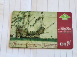 United Kingdom-(BTG-667)-The Mary Rose-(2)-(665)-(605A23246)(tirage-1.000)-cataloge-8.00£-mint - BT Emissions Générales